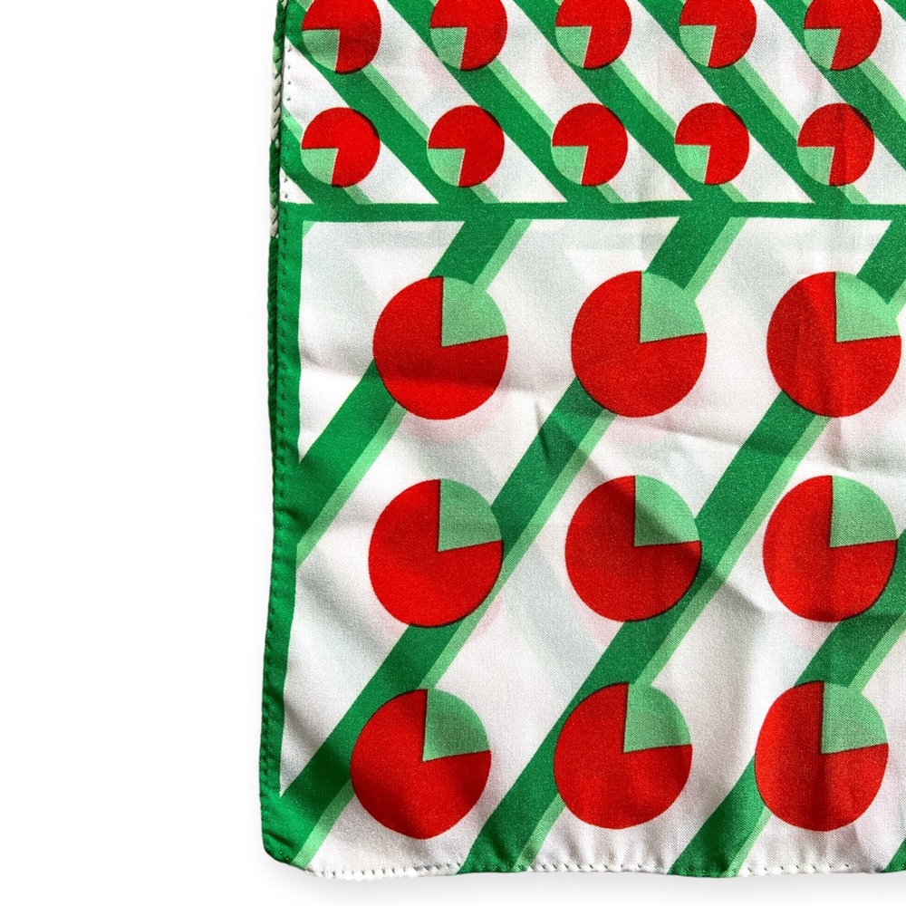 Vintage 50” Long Rectangular Scarf - image 3